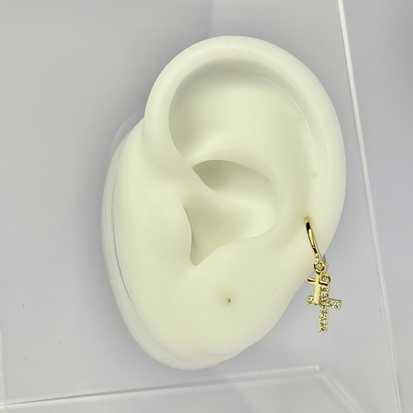 Elegant Cross Ohrringe SROBISS2-1F