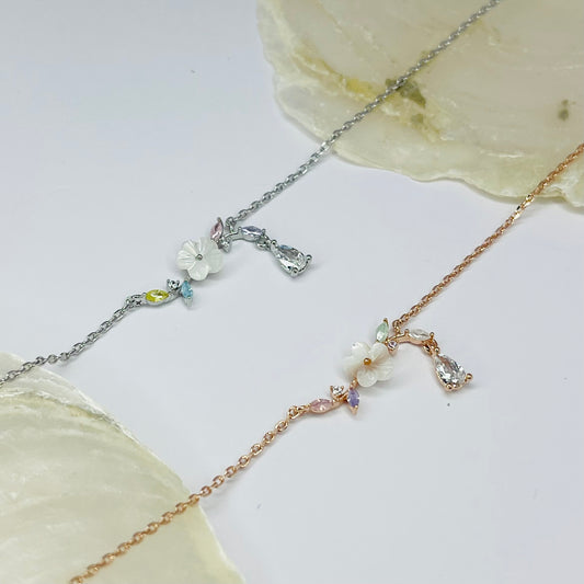 Exquisite Fleur Halskette NJJN1024