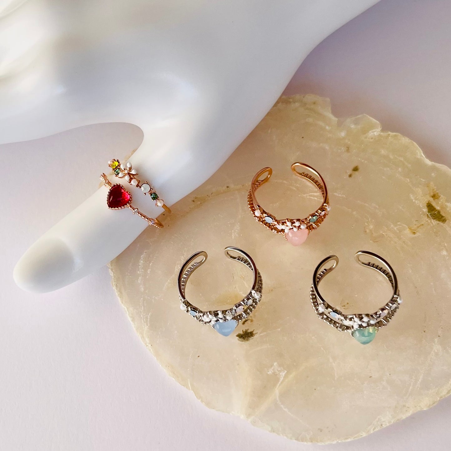 Heart Diadem Ring NJJR1002