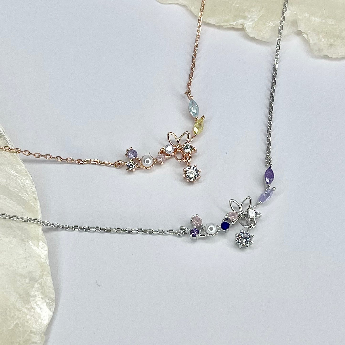 Floral Crown Halskette NJJN1022