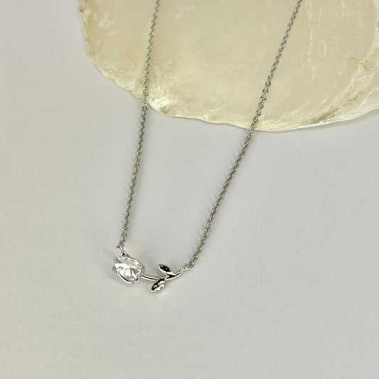 Glass Rose Halskette NTAEROJ2-2F