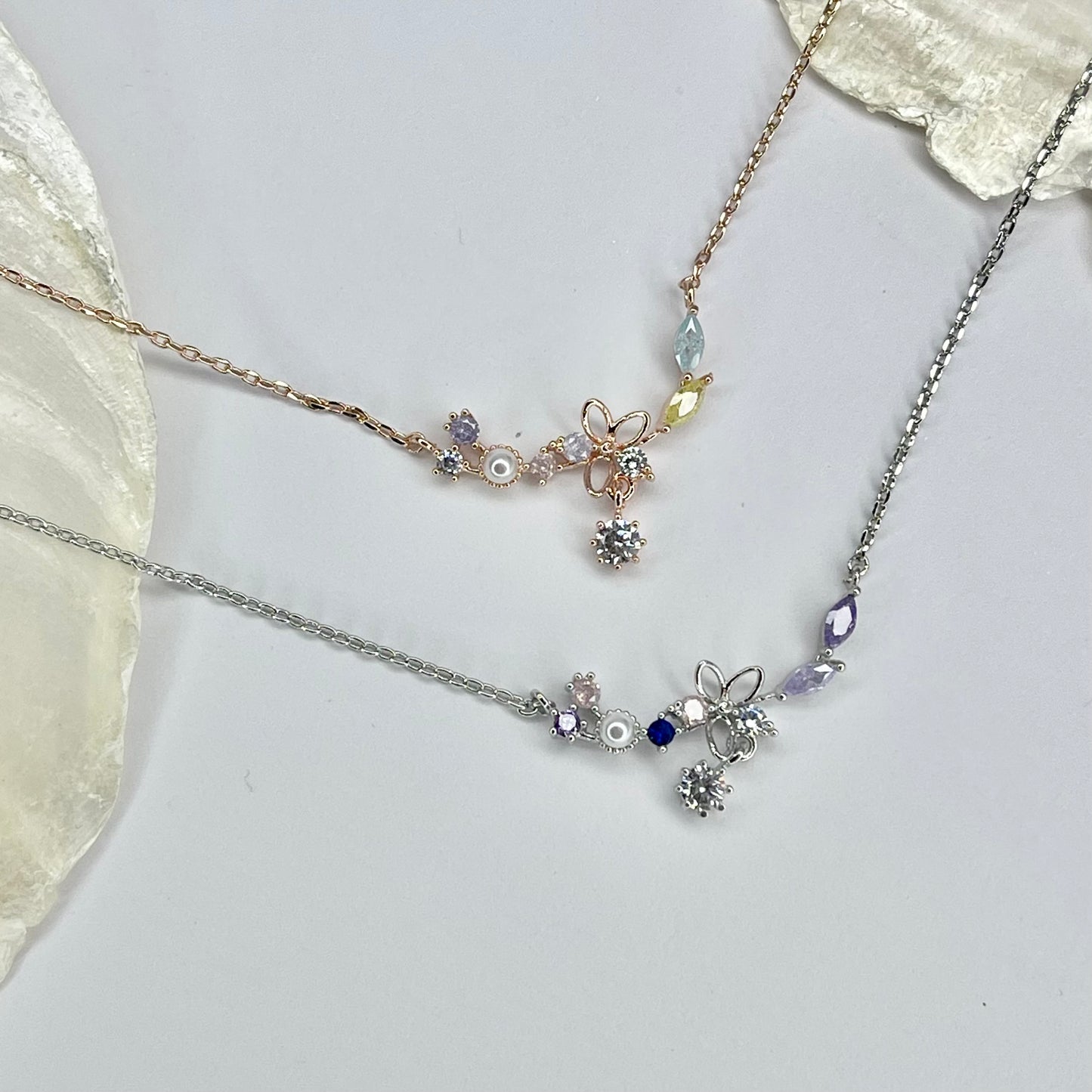 Floral Crown Halskette NJJN1022