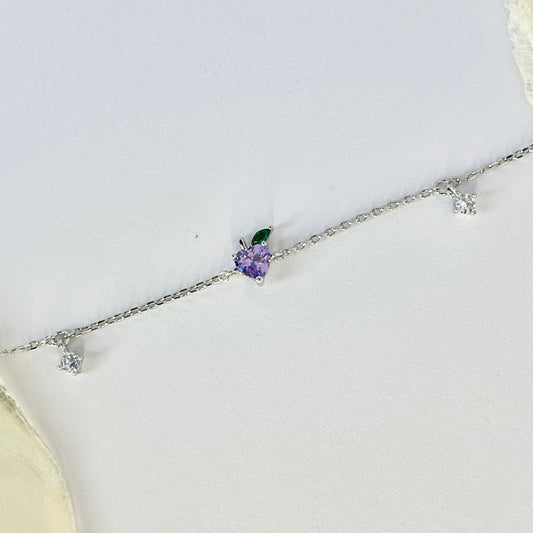 Sparkly Plum Armband NJJB1026