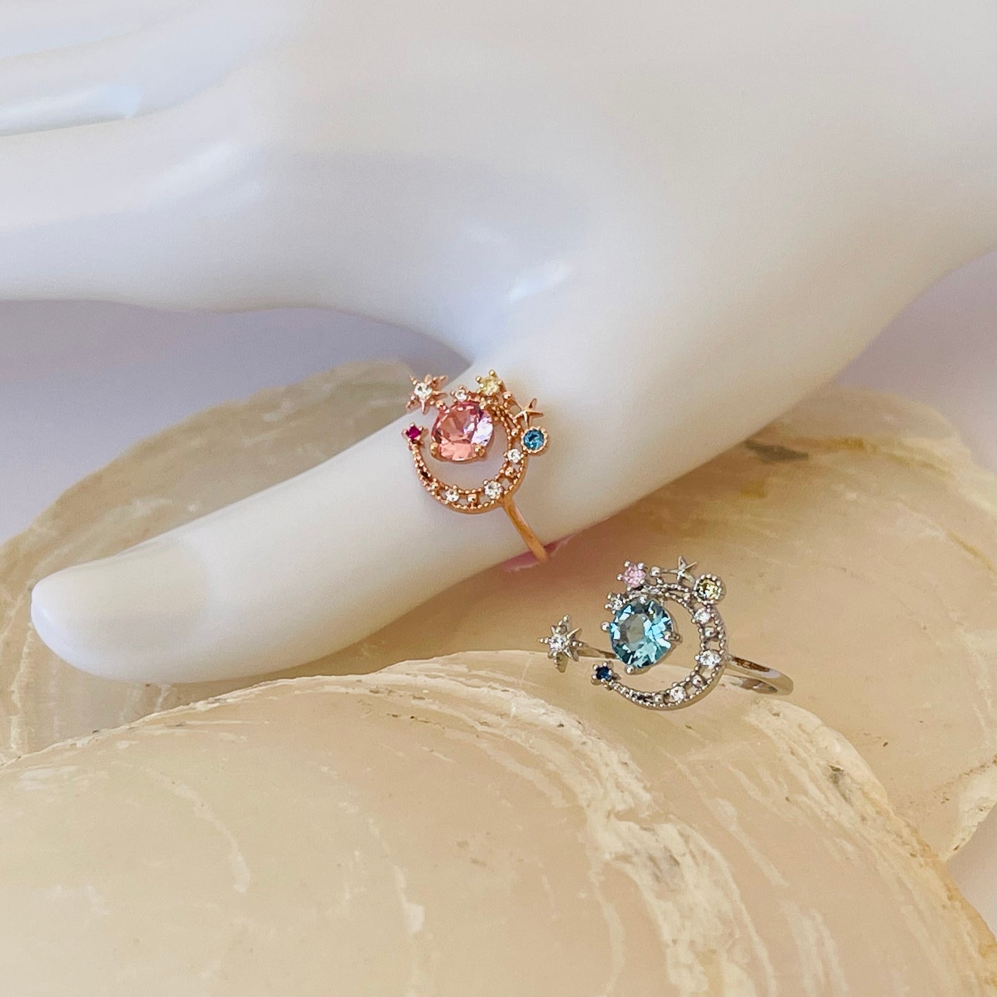 Crescent Moon Ring NJJR1051