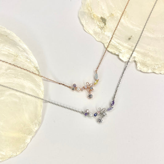 Floral Crown Halskette NJJN1022