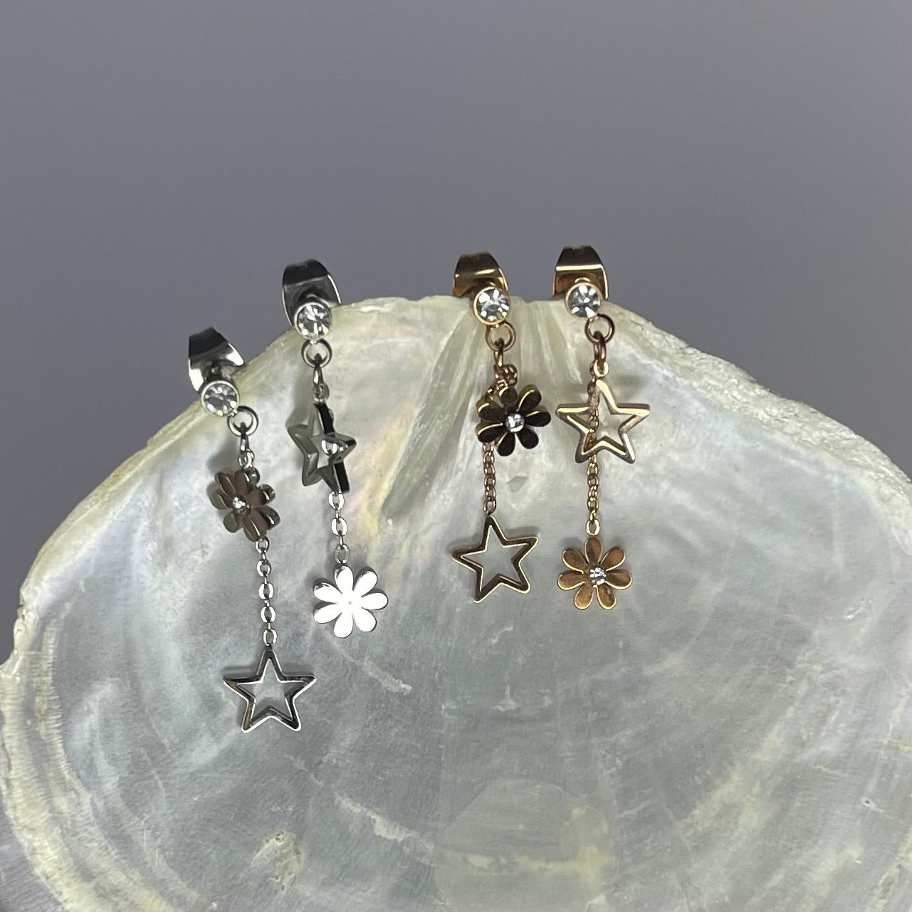 Stars & Flowers Ohrringe AAEA180143-4