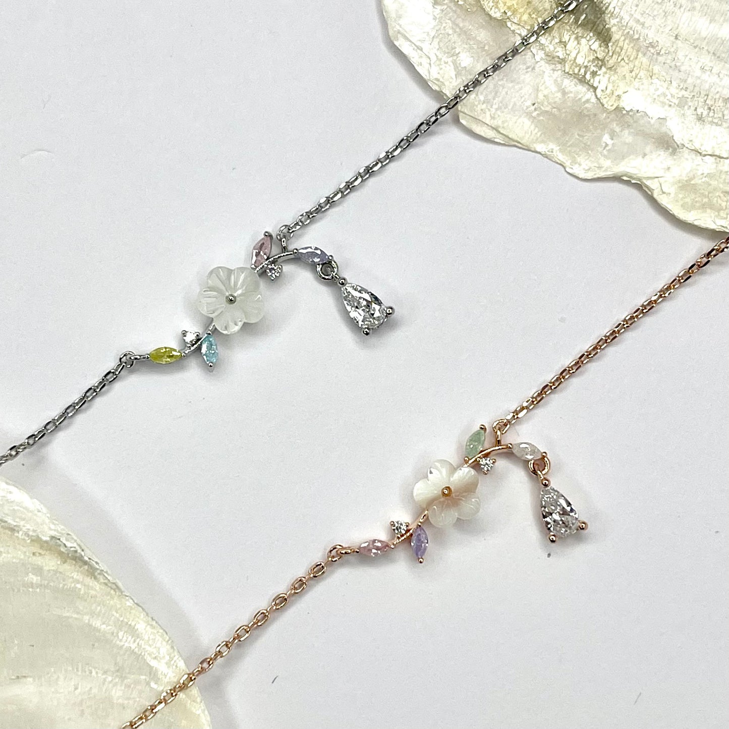 Exquisite Fleur Halskette NJJN1024