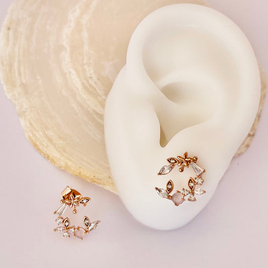 Sparkly Flower Ohrring AAEA060221