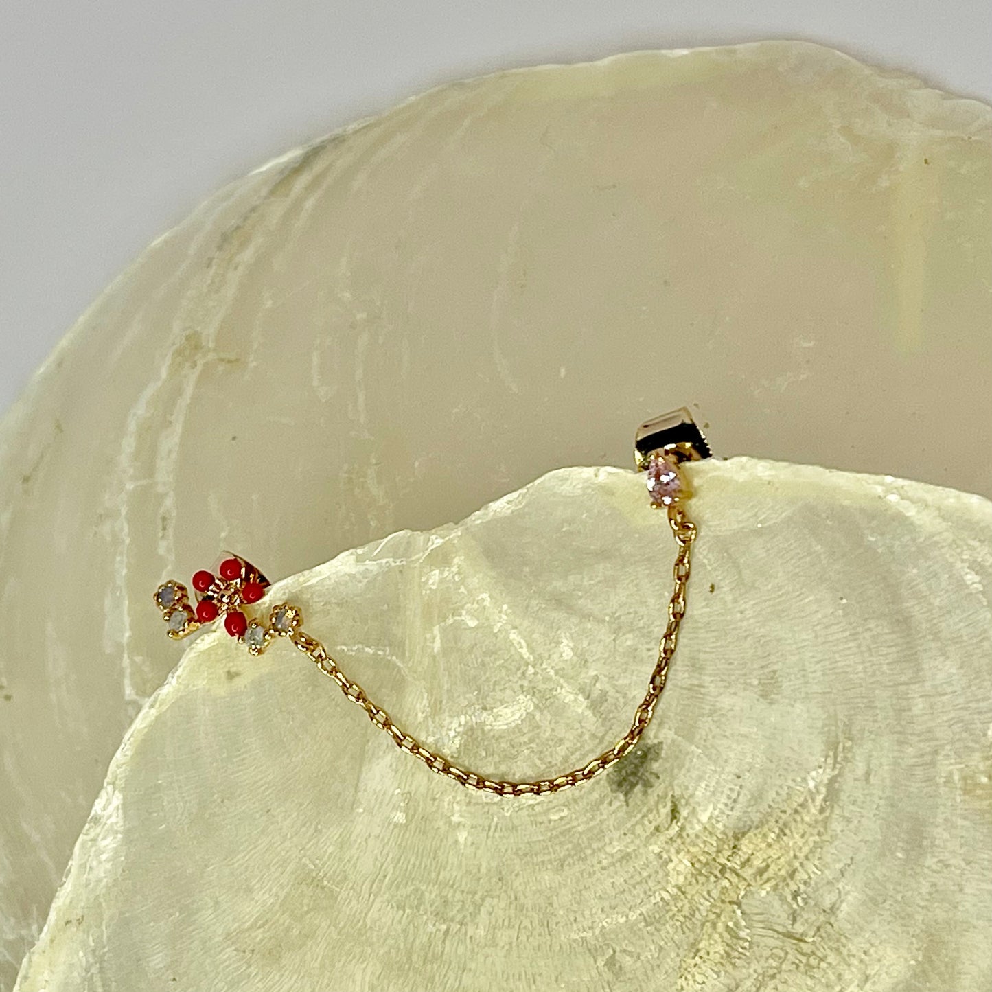 Red Blossom Ohrring AAEA060416