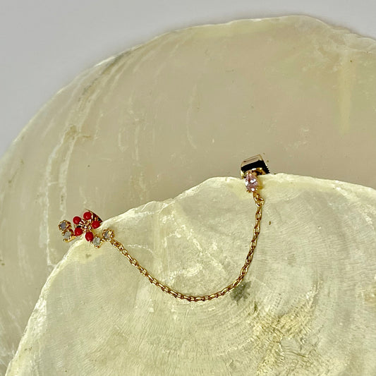 Red Blossom Ohrring AAEA060416