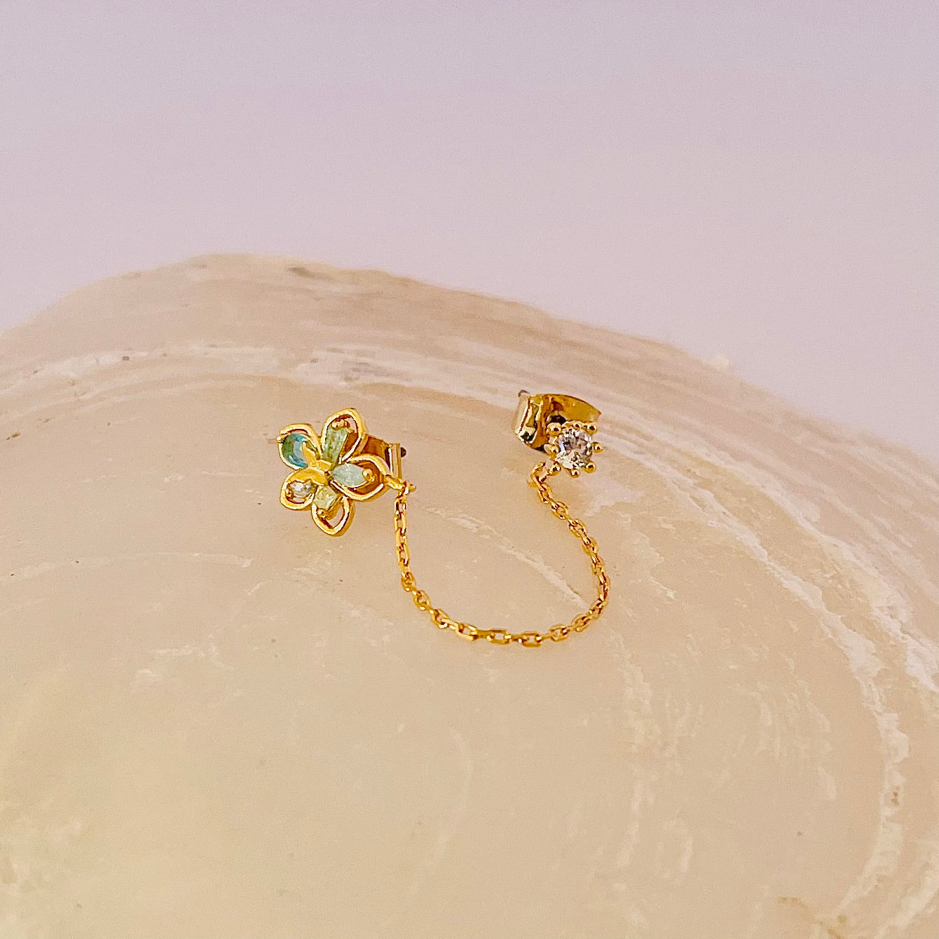 Flower Chain Ohrring AAEA060426