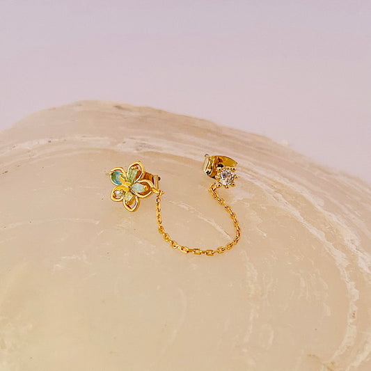 Flower Chain Ohrring AAEA060426