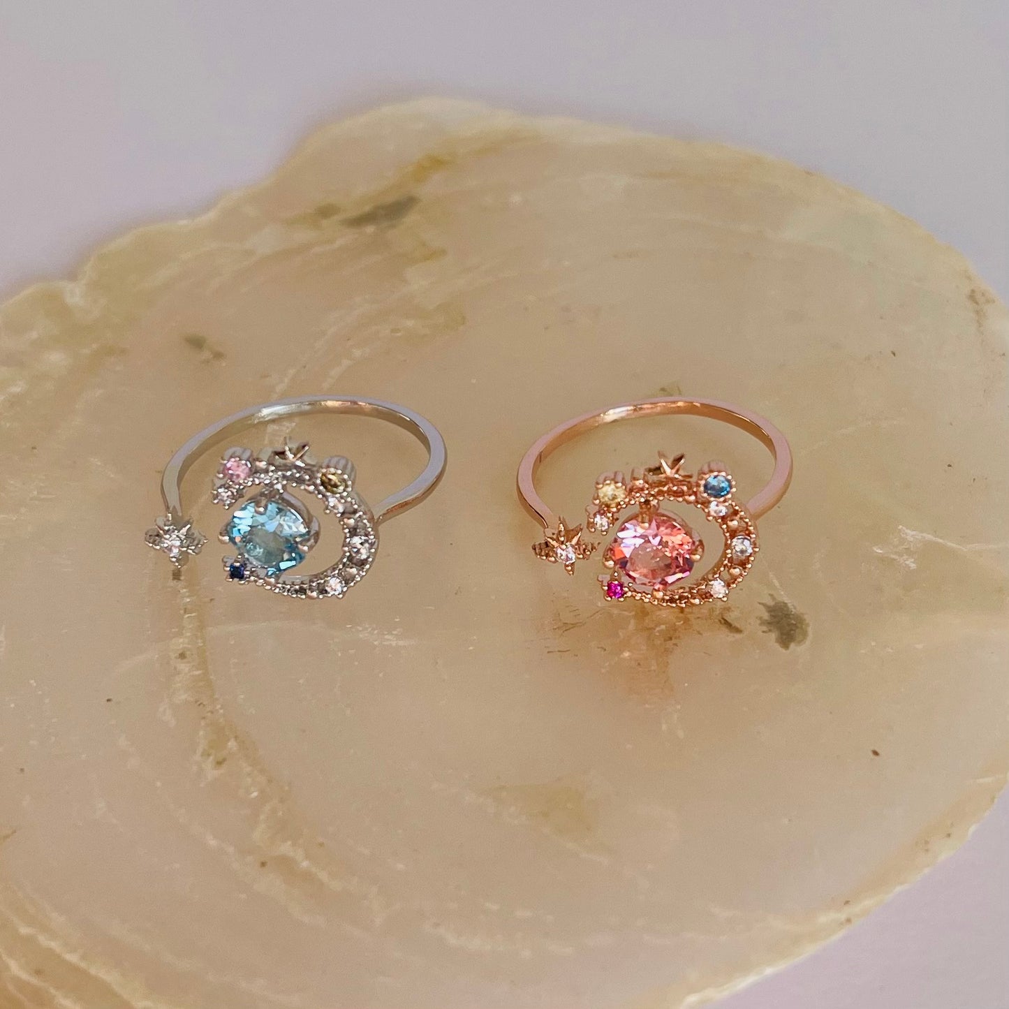 Crescent Moon Ring NJJR1051