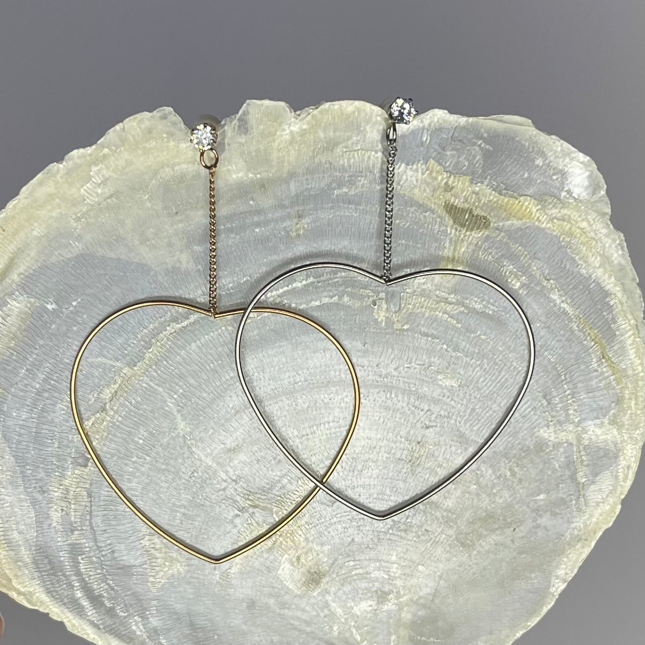 Gigantic Heart Ohrringe AAEA180141-2