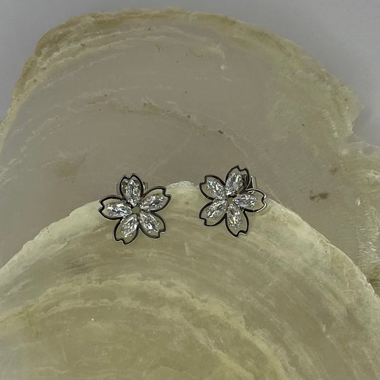 Sparkly Sakura Ohrringe AAEA030180