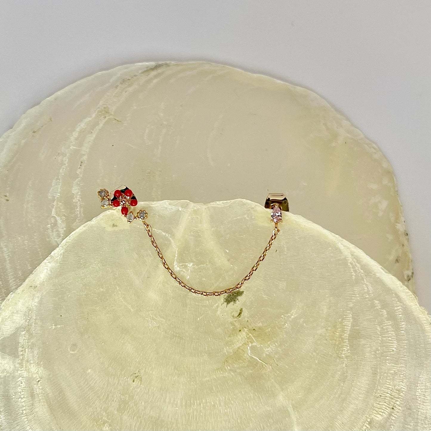 Red Blossom Ohrring AAEA060416