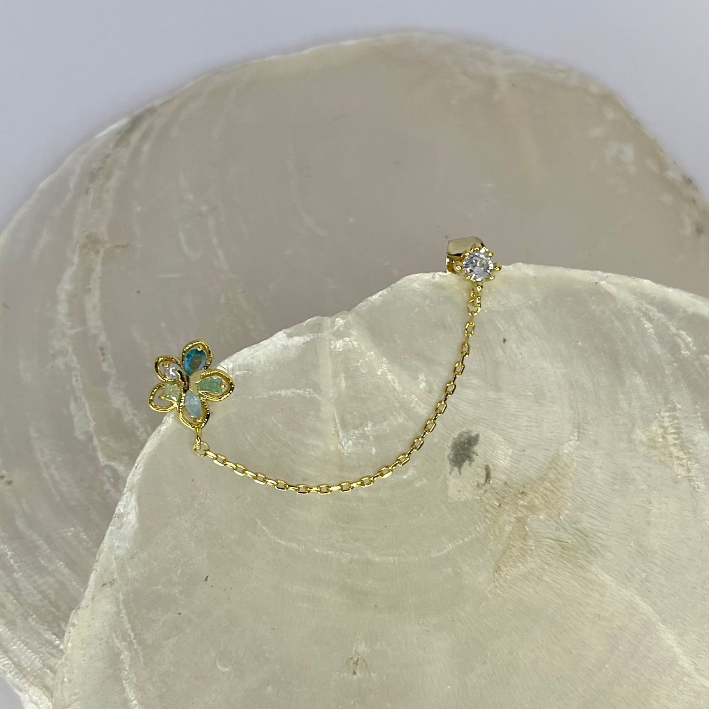 Flower Chain Ohrring AAEA060426