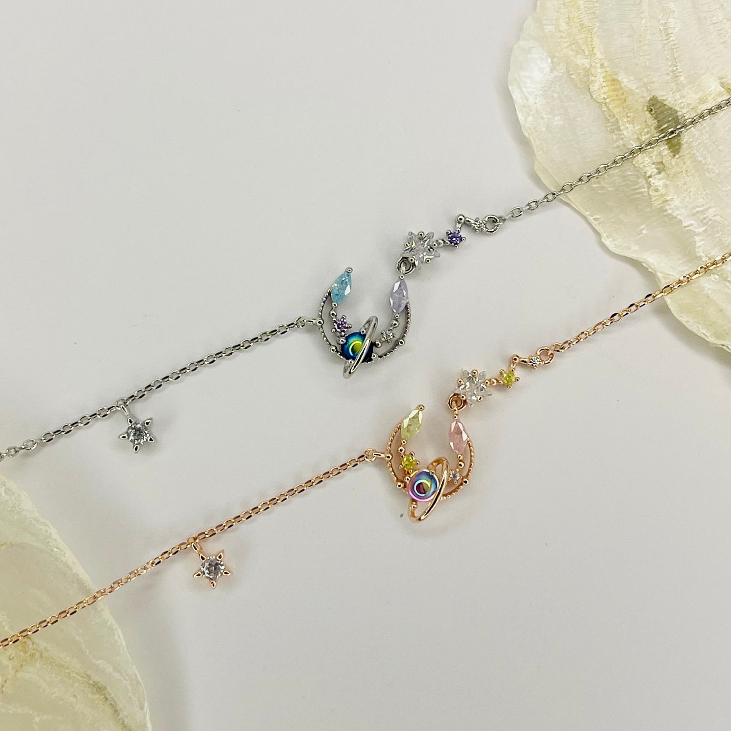 Crescent Moon Halskette NJJN1027